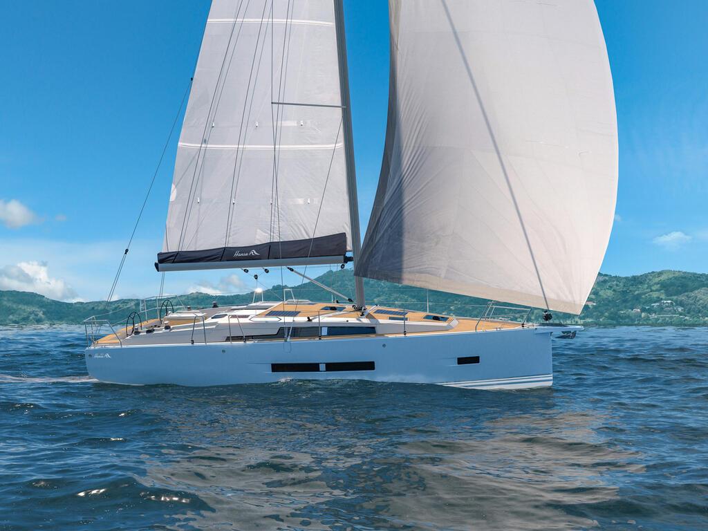 Hanse 360 from Parallelo 38 Charter in Furnari