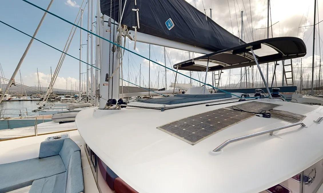 Lagoon 450 F af Hellenic Yachting i Perigiali