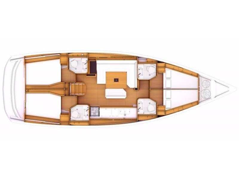 Sun Odyssey 519 from Eolian Sailing in Capo d’Orlando