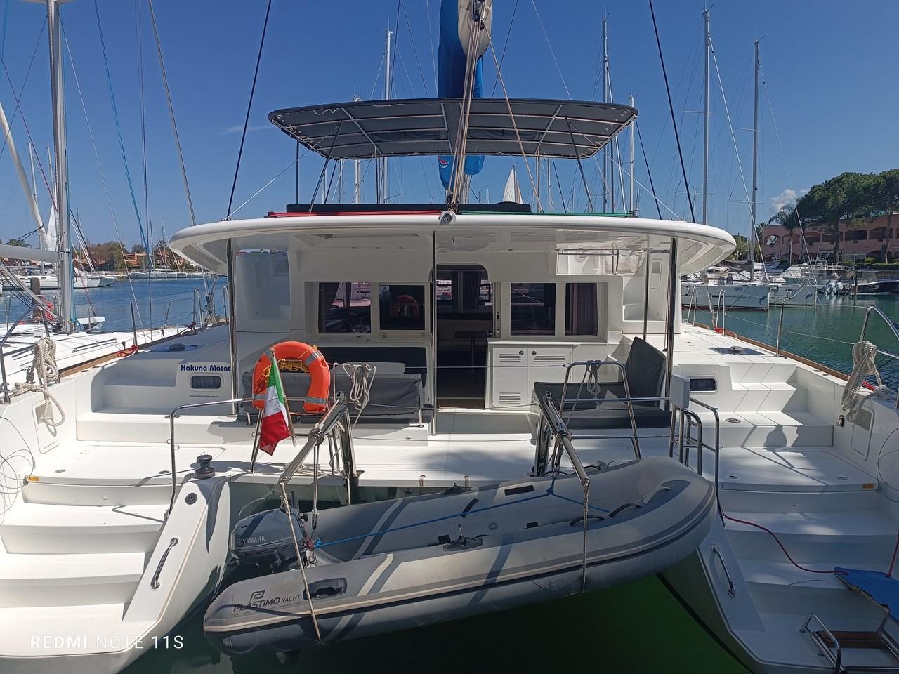 Lagoon 450 F par Sail Italia à Portorosa