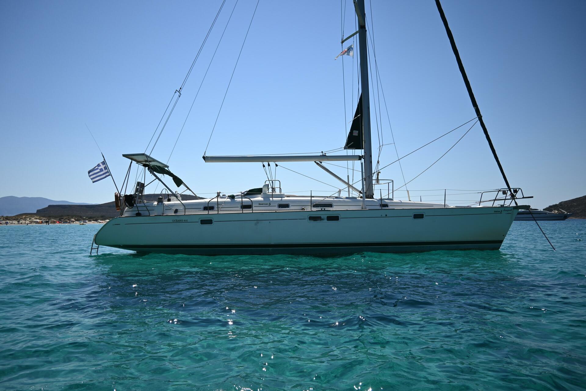 Oceanis 461 from MG Yachts in Athens