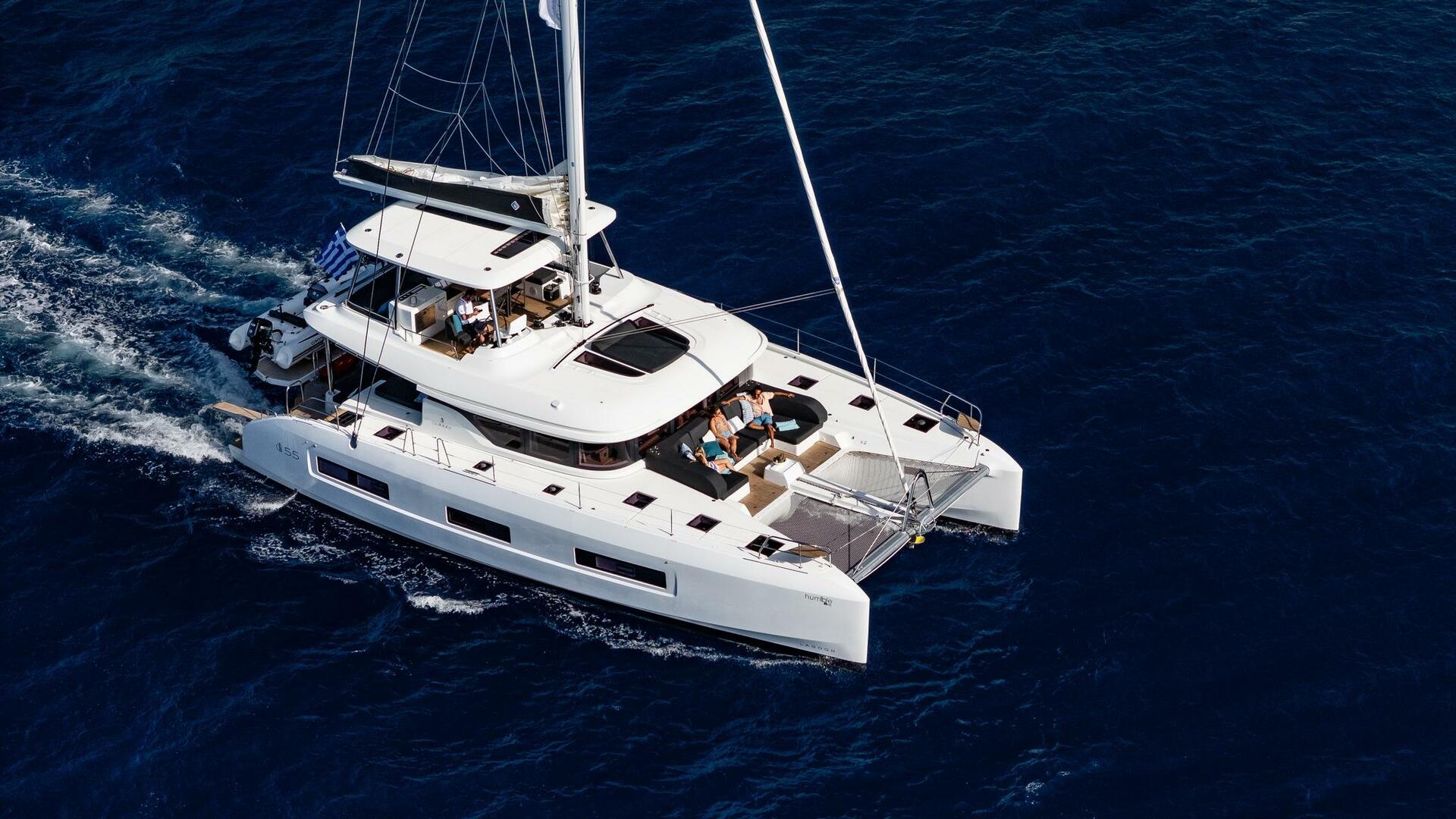 Lagoon 55 from Cavo Yachting in Lefkada