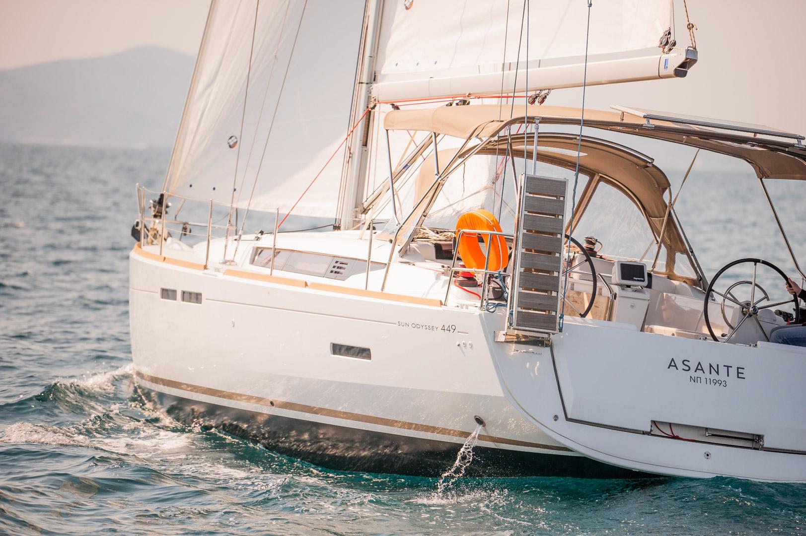 Sun Odyssey 449 from Eversails Yachting in Lefkada