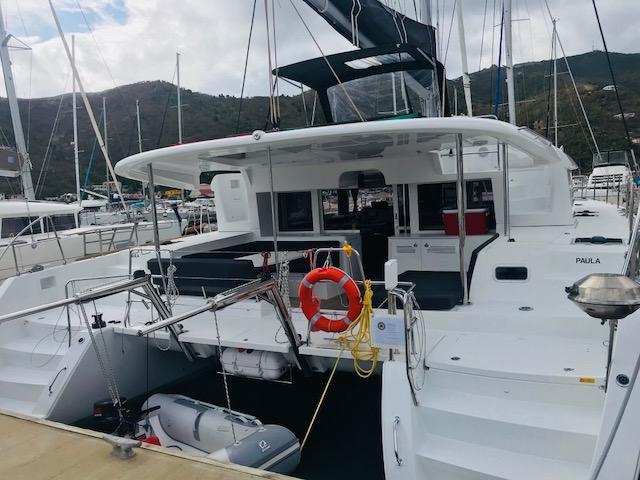 Lagoon 450 par Ambar Charter à Sant Antoni de Portmany