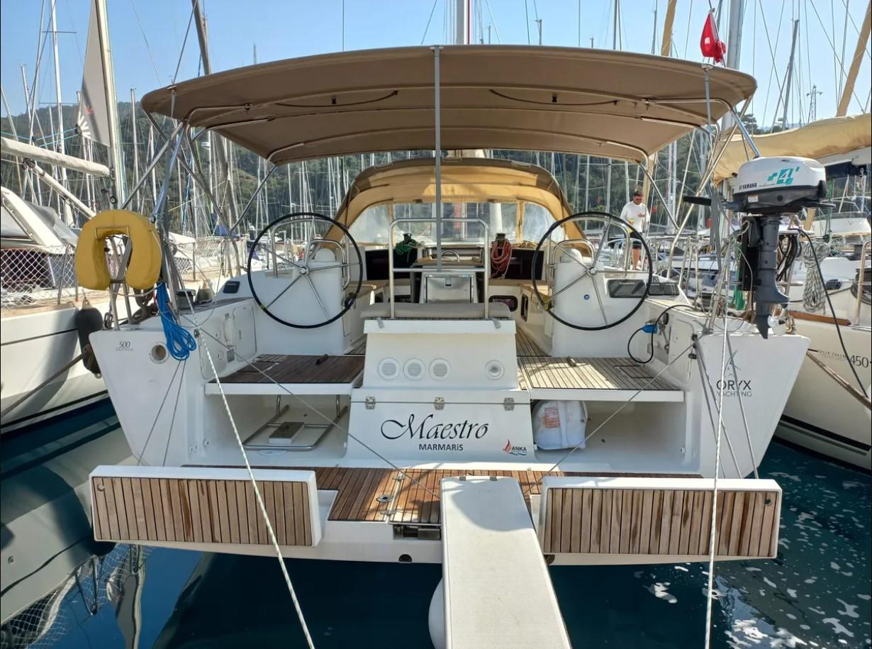 Dufour 500 Grand Large av Emocean Yachting i Fethiye