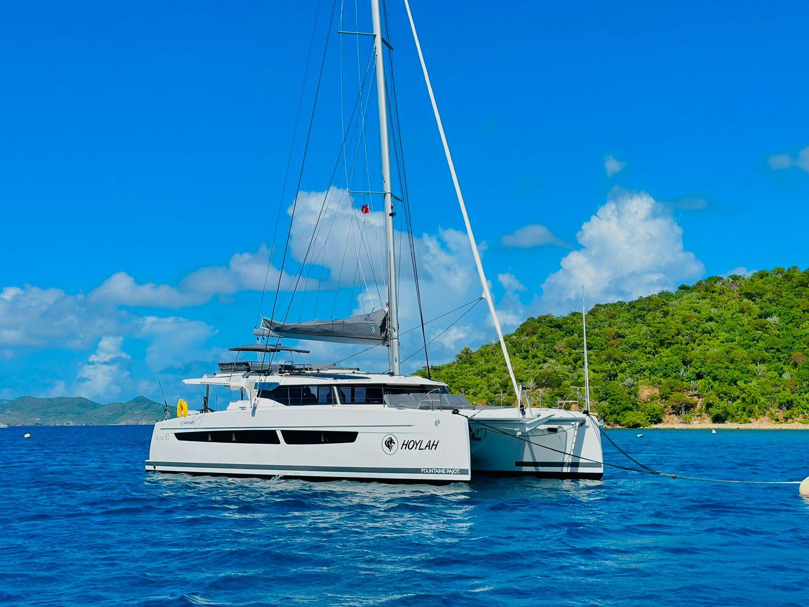 Fountaine Pajot Aura 51 from Waypoints Yacht Charters in Tortola