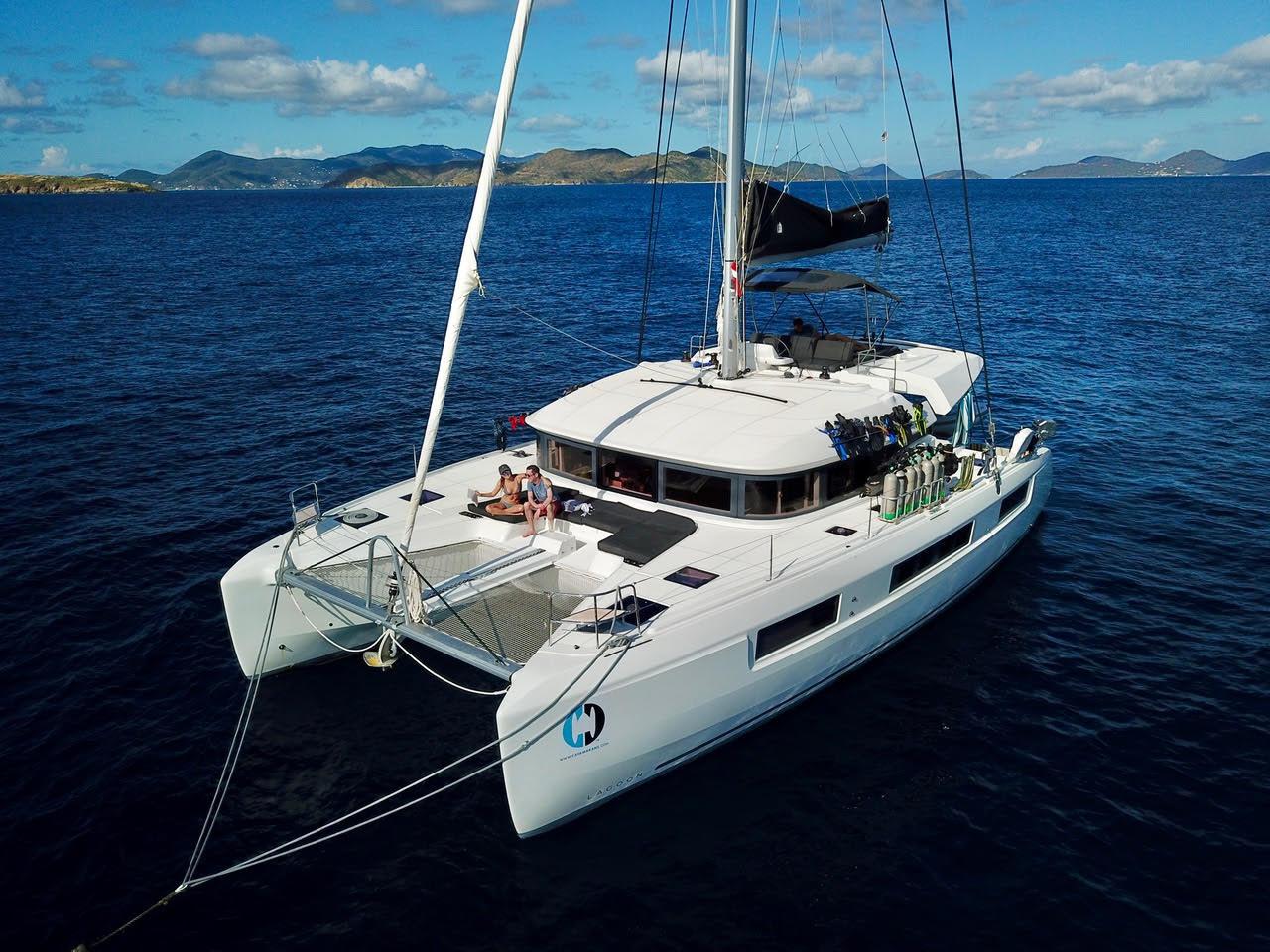 Lagoon 50 von Catamaran Company in Tortola