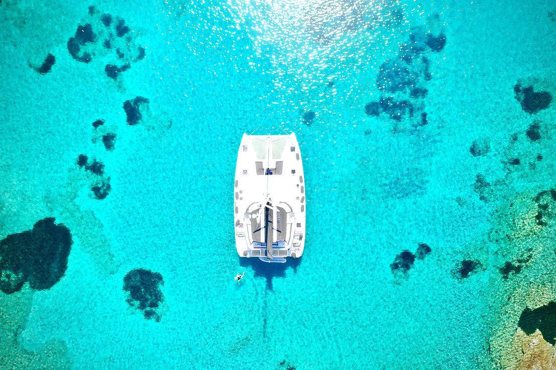 Lagoon 46 par Good Sails à Tourlos