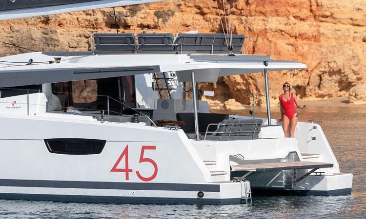 Fountaine Pajot Elba 45 from Marina Yacht Charter