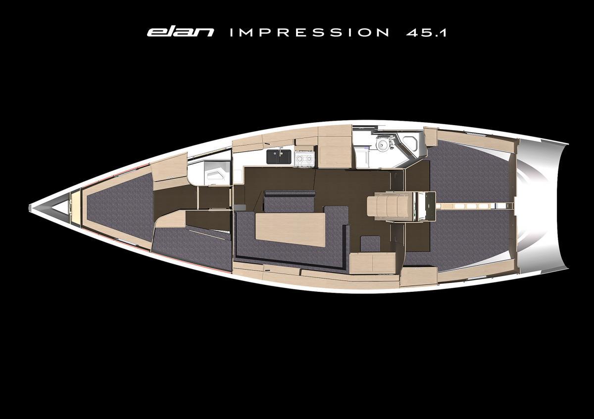 Elan Impression 45.1 par Dynamic Sailing à Lavrion