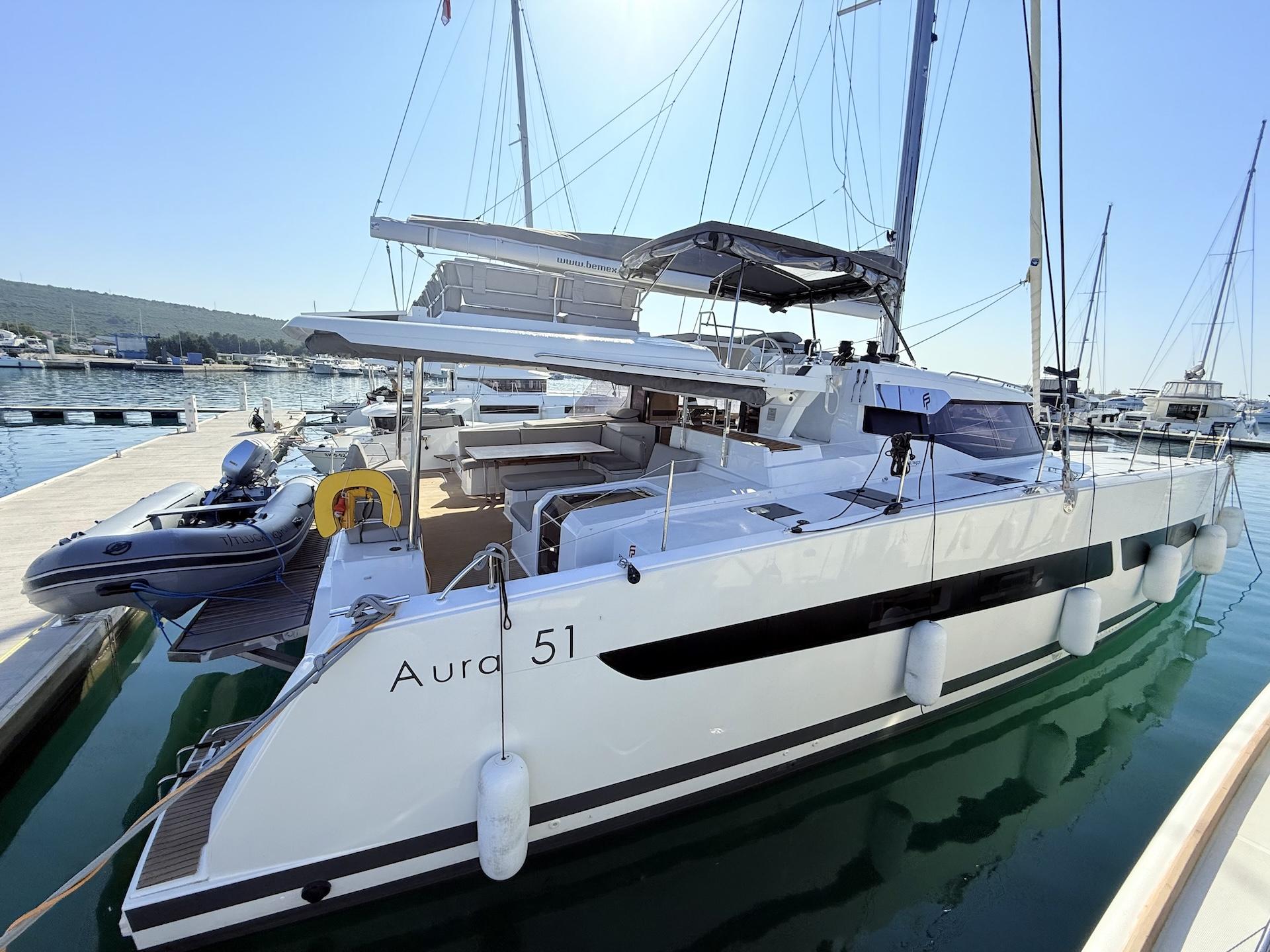 Fountaine Pajot Aura 51 af Bemex Boot i Sukošan