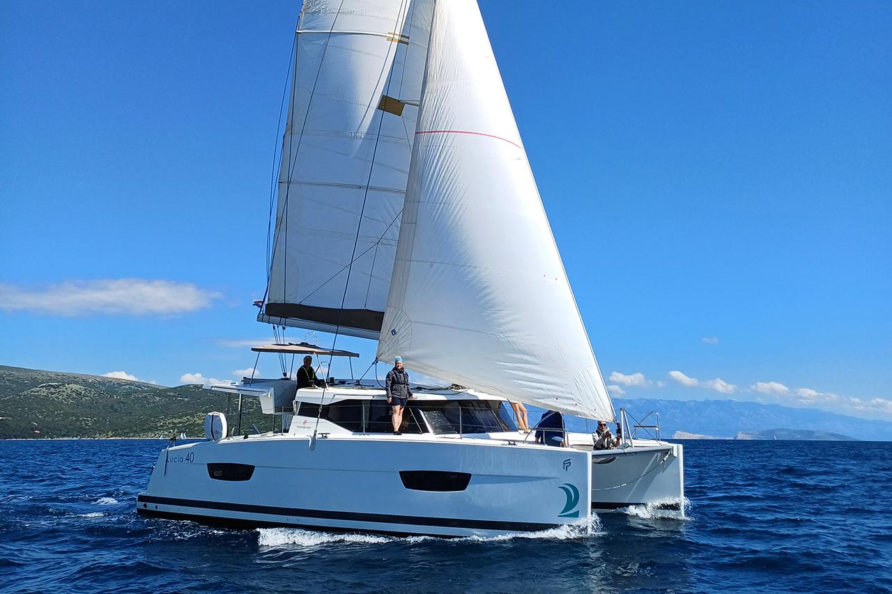 Fountaine Pajot Lucia 40 from In2theBlue Charter in Punat