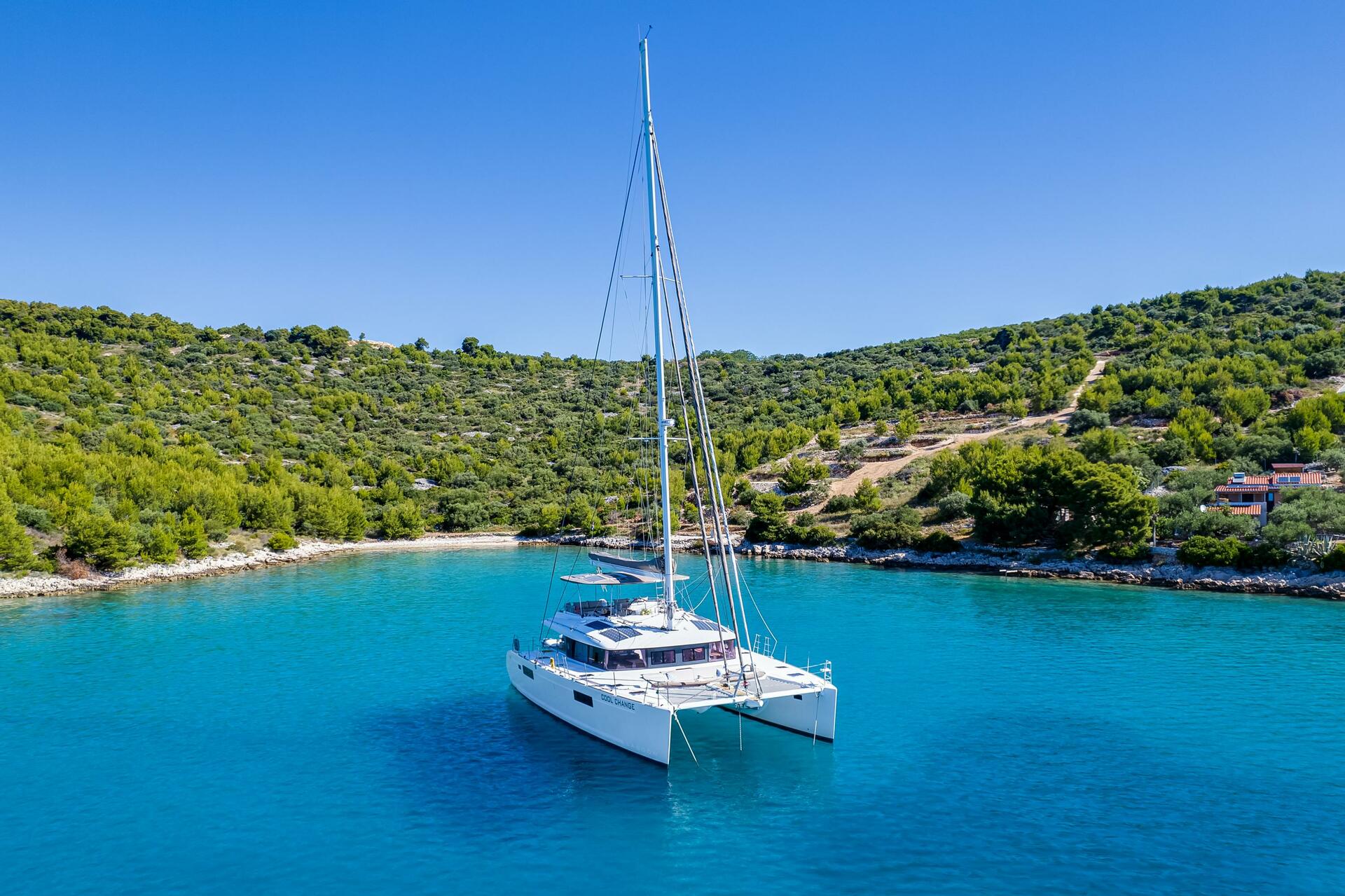 Lagoon 560 von Cool Change in Marina