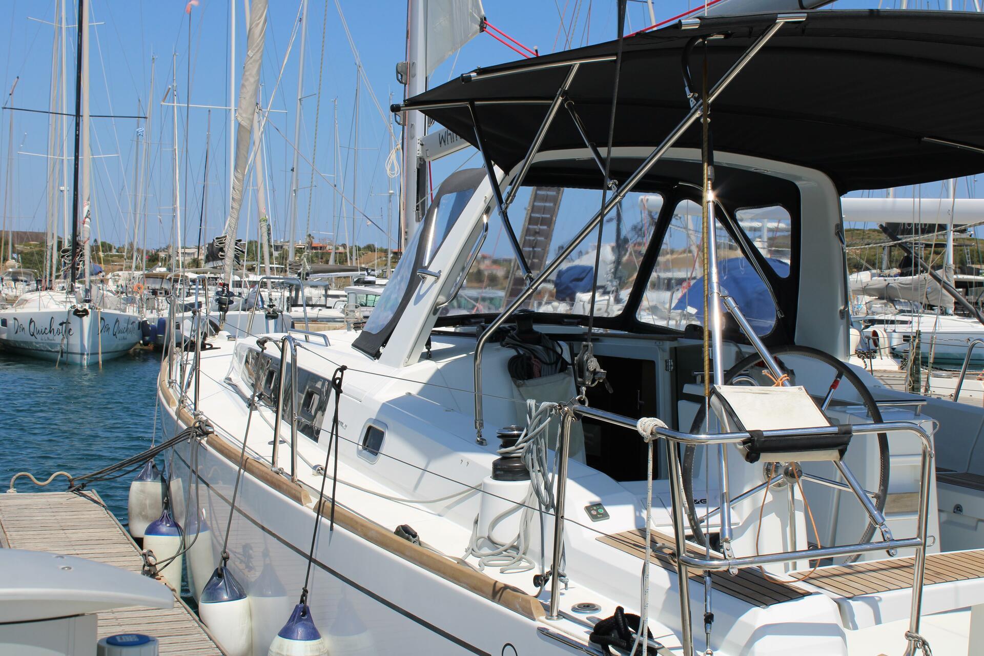Oceanis 38.1 from White Blue Seas in Lavrion