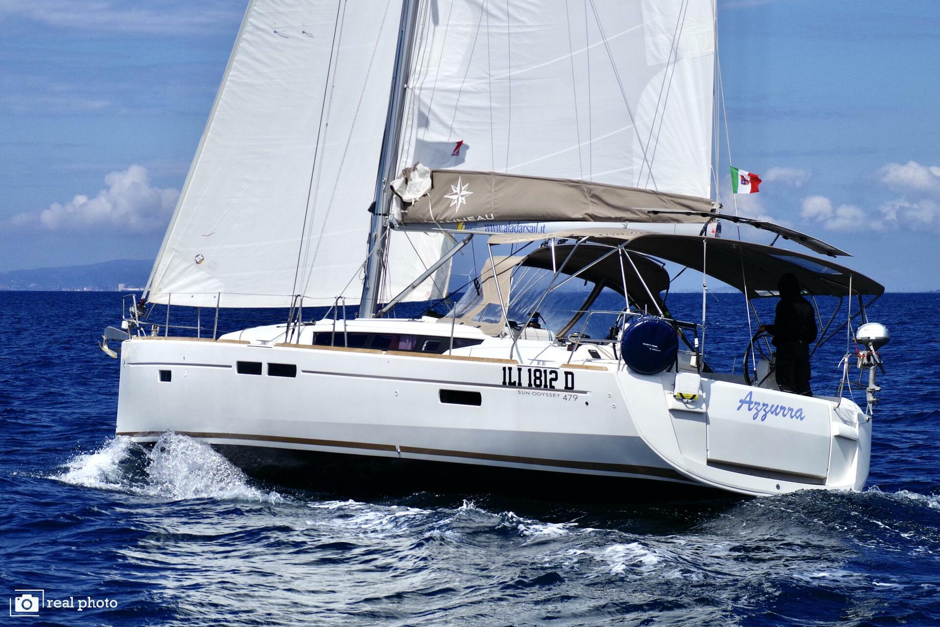 Sun Odyssey 479 from Aladar Sail in Follonica