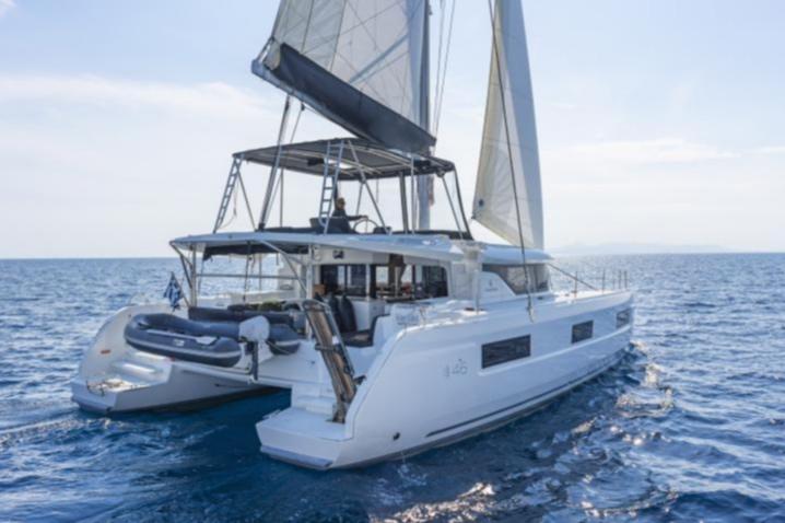 Lagoon 46 av Summer Sail i Athen