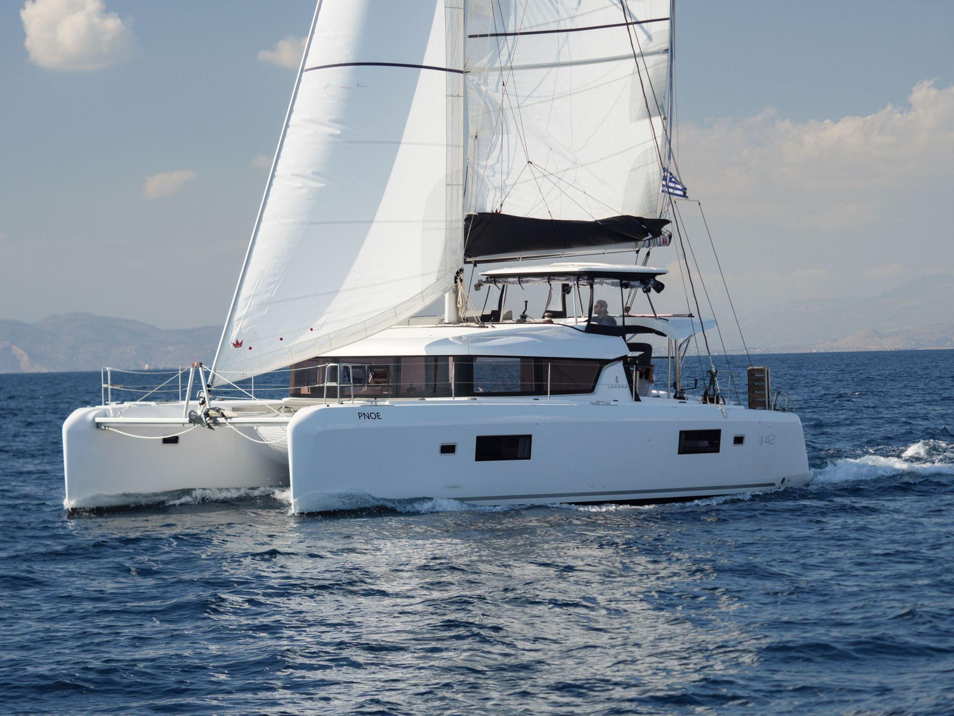 Lagoon 42 della Sail Your Dream a Kalamata
