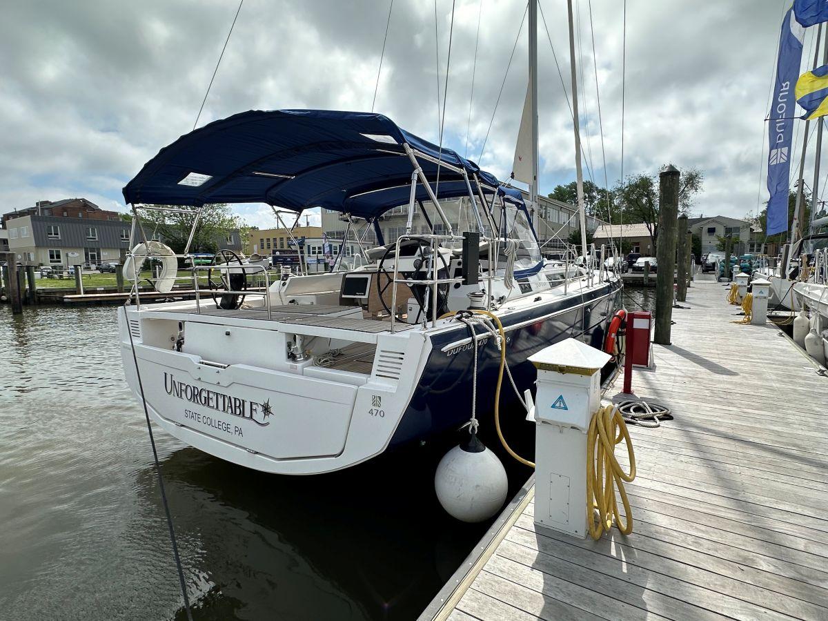 Dufour 470 van Waypoints Yacht Charters in Annapolis