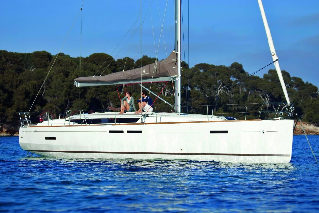 Sun Odyssey 449 från Dream Yacht Charter i Jolly Harbour
