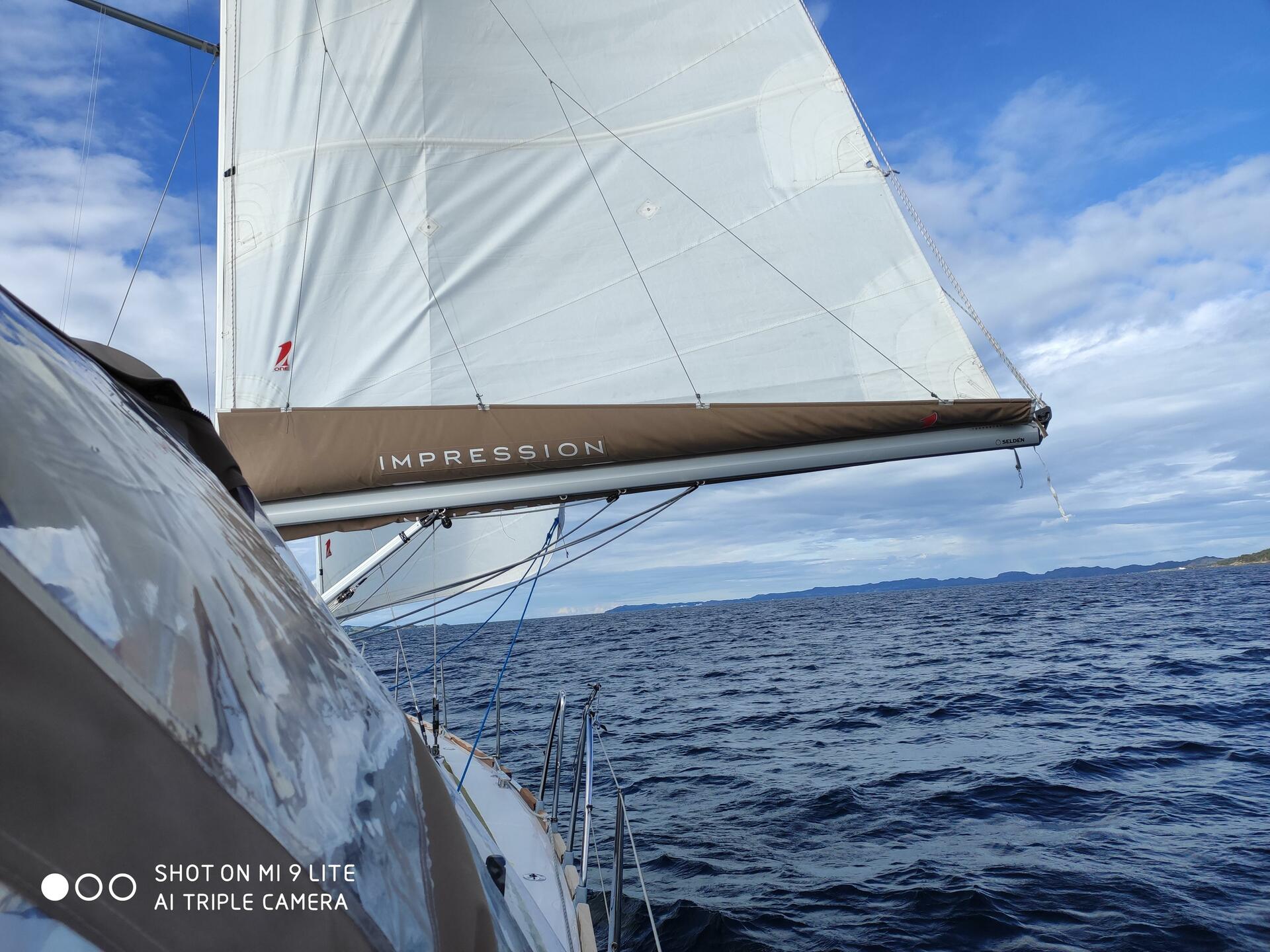 Elan Impression 45 della Sebleke Sailing a Hjellestad