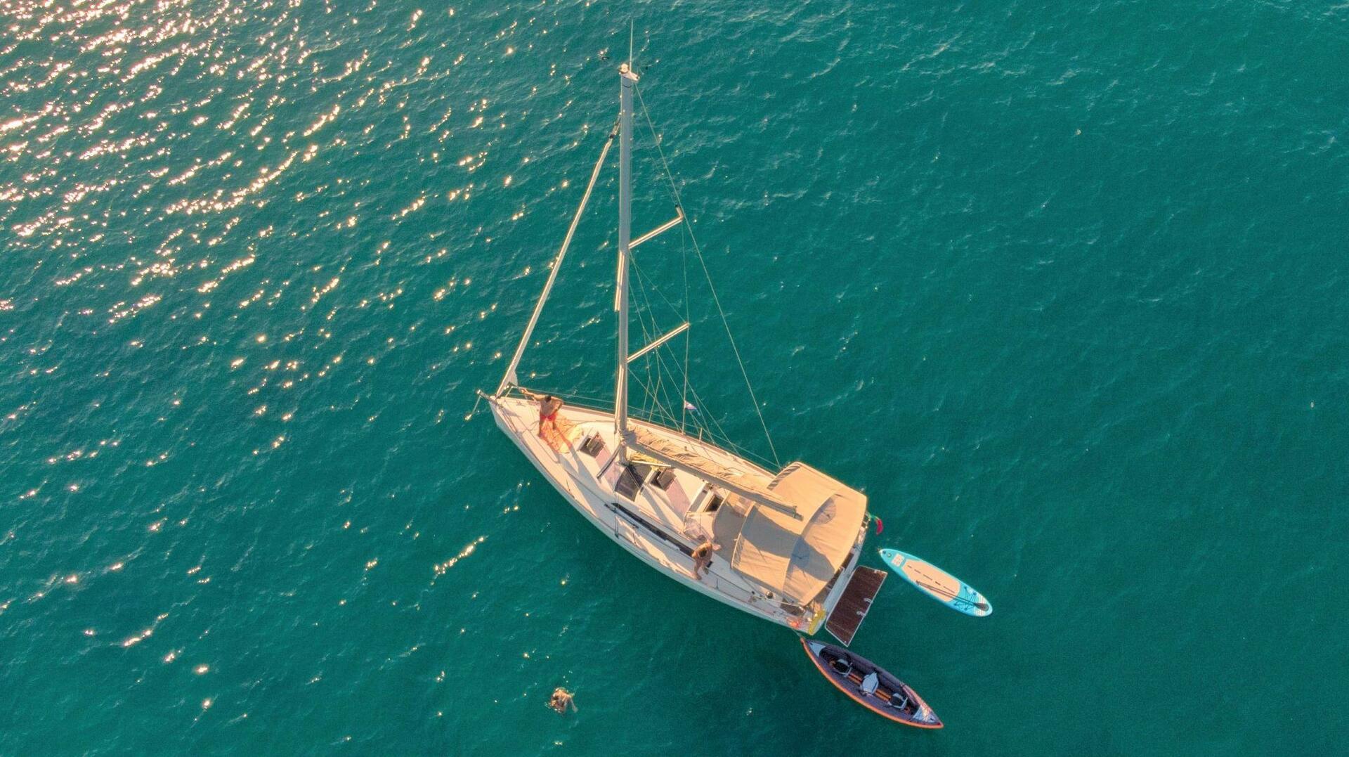 Dufour 360 van WTT Sailing in Portimao