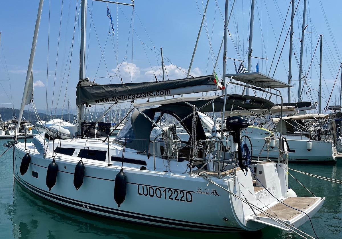 Hanse 348 from AVeleCazzate in Lefkada
