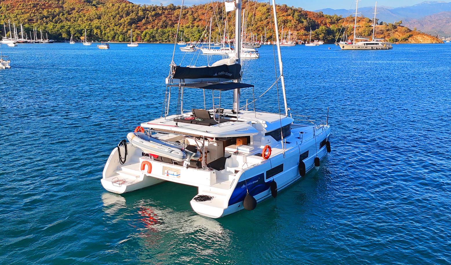 Lagoon 46 della Rudder and Moor a Fethiye