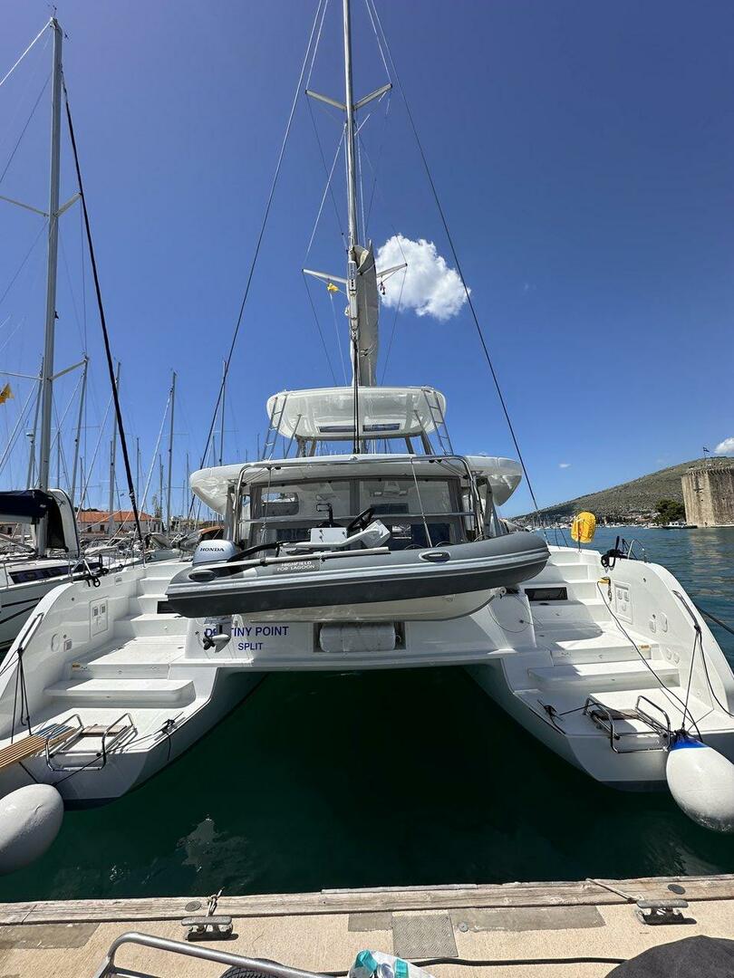 Lagoon 46 from Waypoint in Trogir