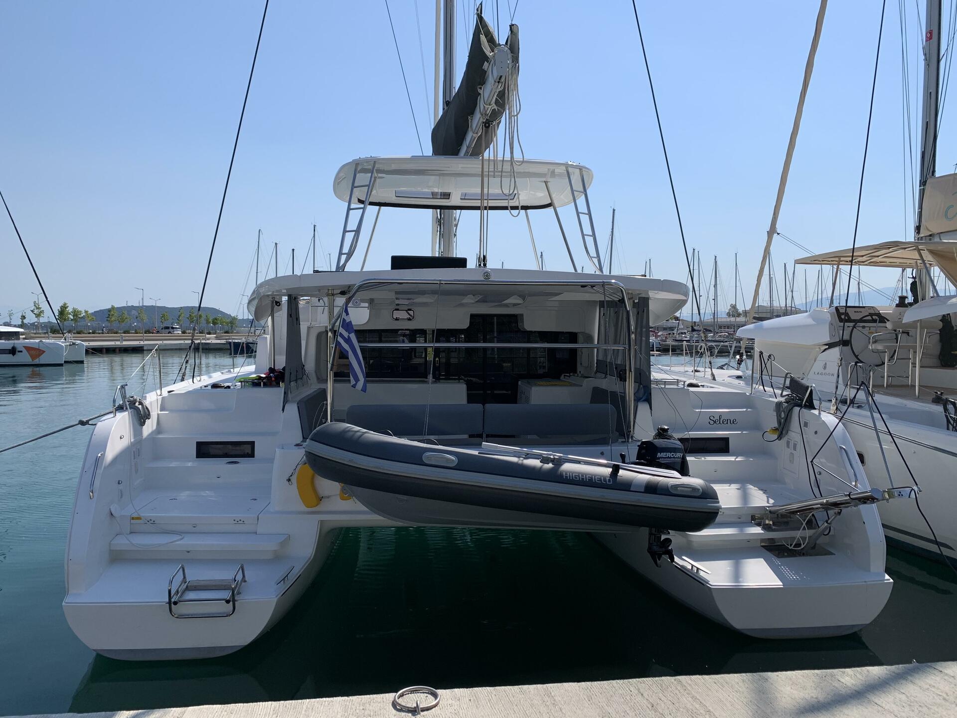 Lagoon 46 af Riginos Sails i Preveza