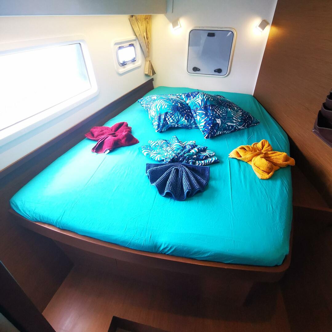 Lagoon 42 par Island Hopper Saint Lucia à Martinique