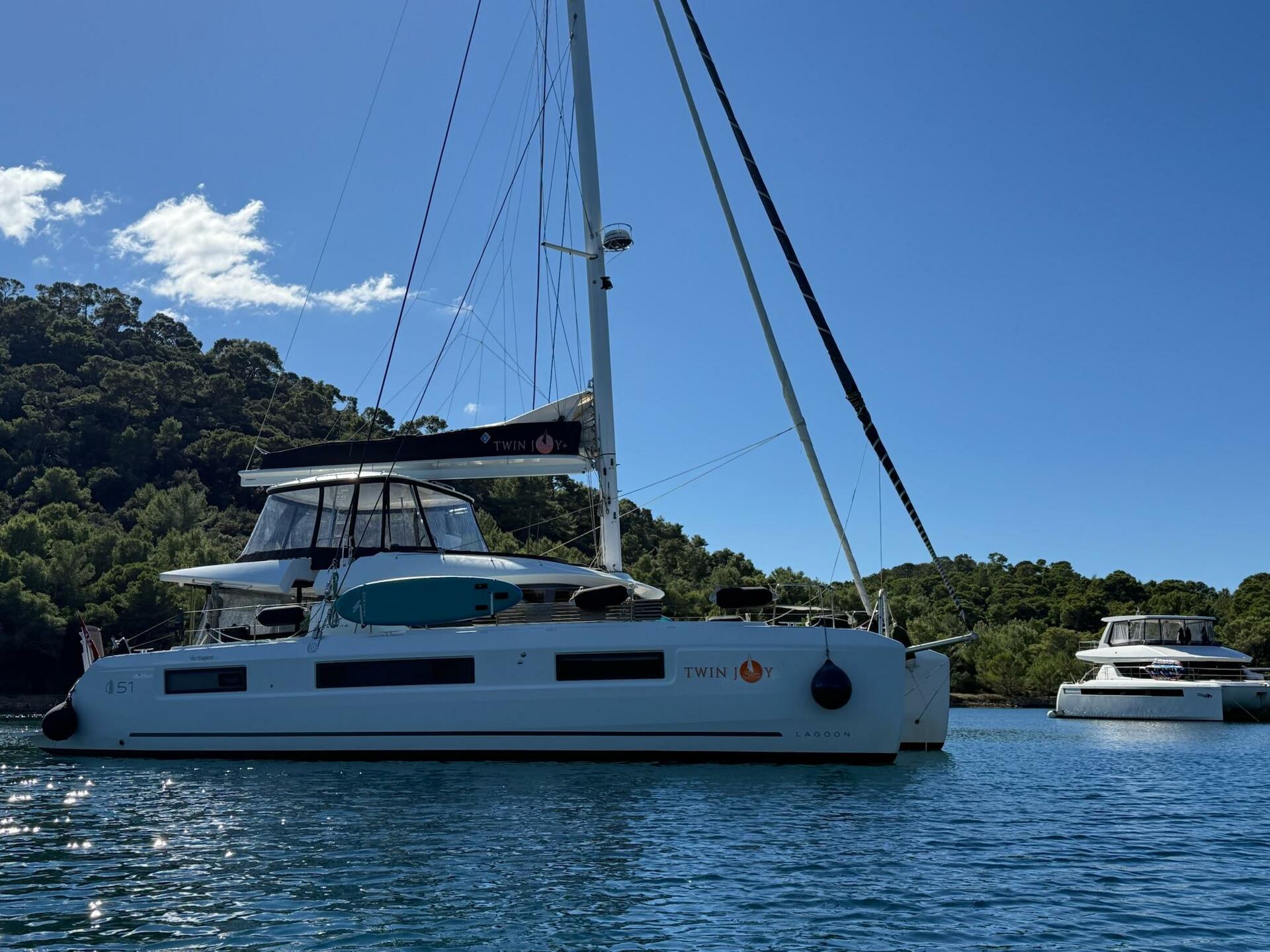 Lagoon 51 da Cata Sailing em Trogir