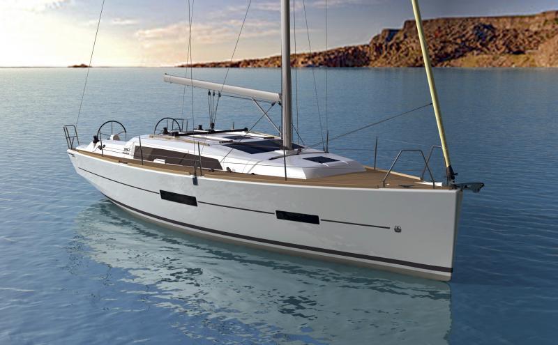Dufour 382 Grand Large della Sailazores Yacht Charter a Horta