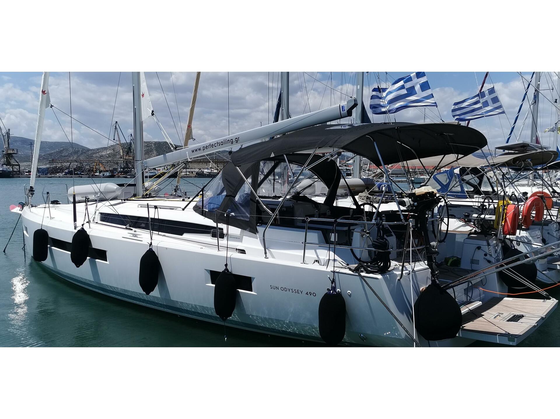 Sun Odyssey 490 de Perfect Sailing - Sailing Holidays Hub en Skiathos