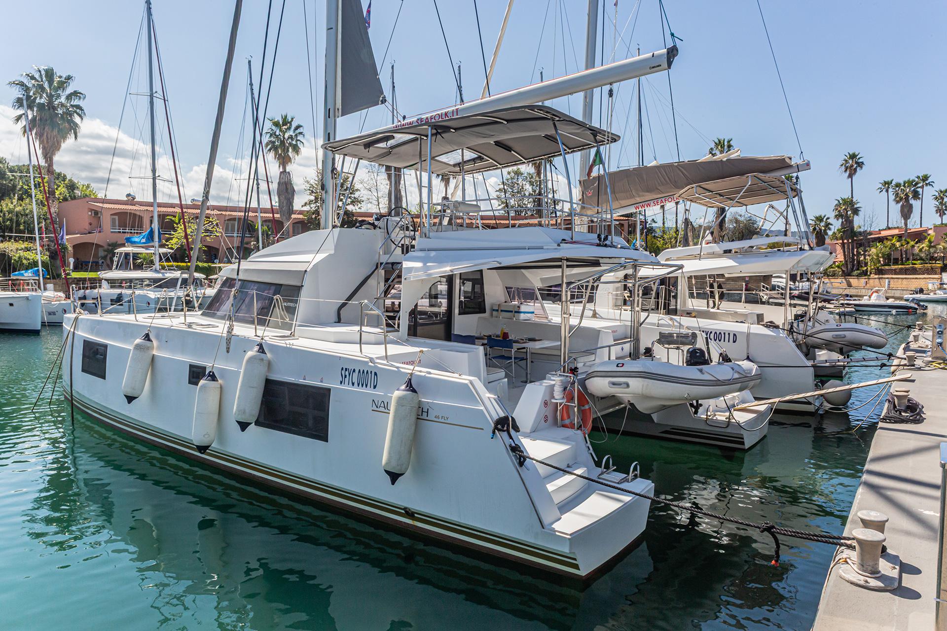 Nautitech 46 Fly from Sea Folk Yacht Charter in Furnari