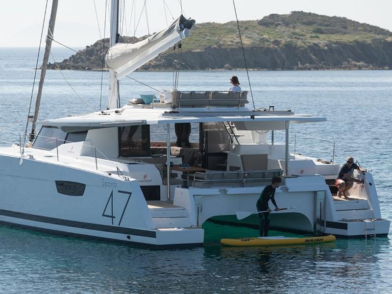 Fountaine Pajot Saona 47 della Sailing Forever a Kaštel Gomilica