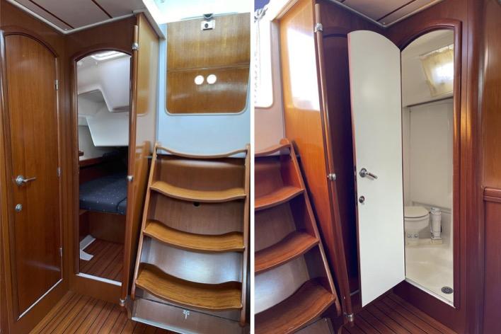 Oceanis 473 yritykseltä Outsail Roomassa