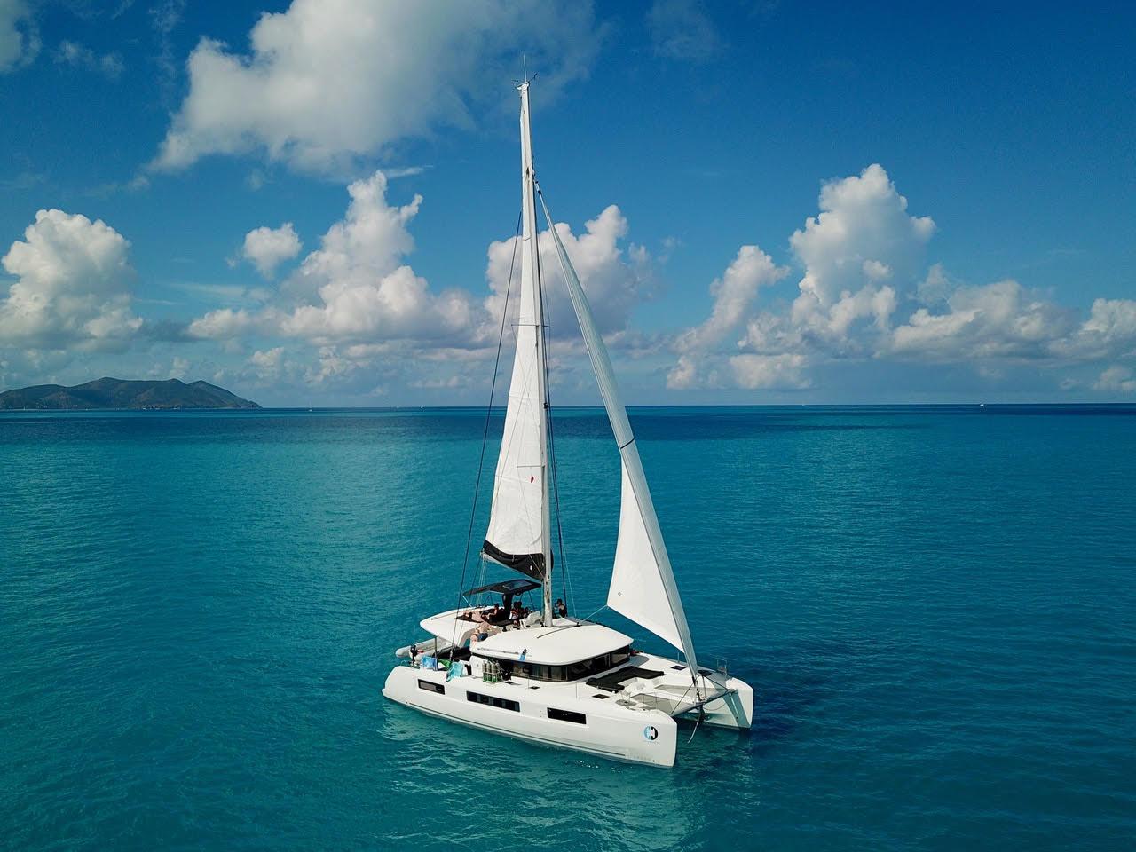 Lagoon 50 della Catamaran Company a Tortola
