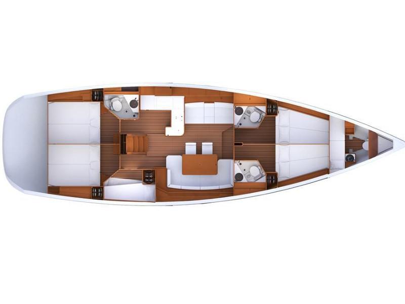 Jeanneau 53 von Christianna Yachts in Athen