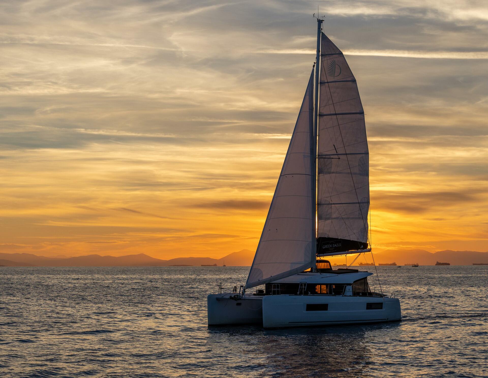 Lagoon 40 par Greek Sails à Athènes