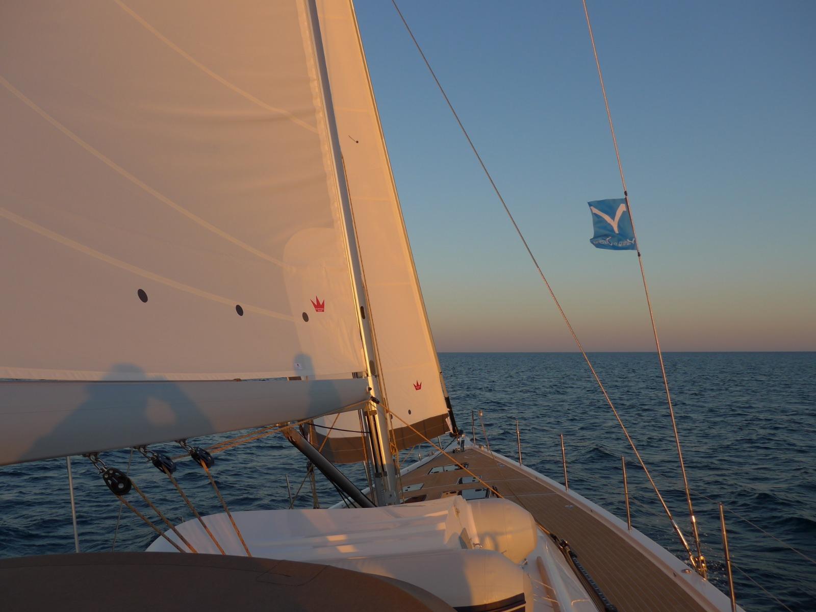 Dufour 56 Exclusive della Yachting in Sardinia a Punta Nuraghe