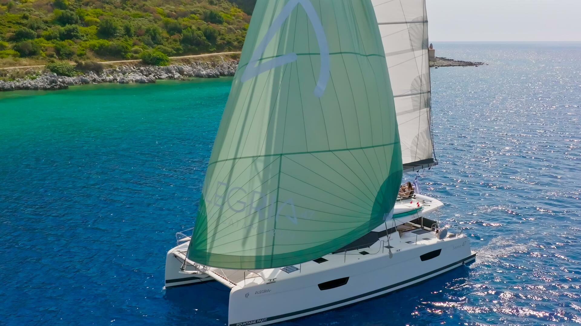 Fountaine Pajot Saona 47 della Sail Your Dream a Pylos