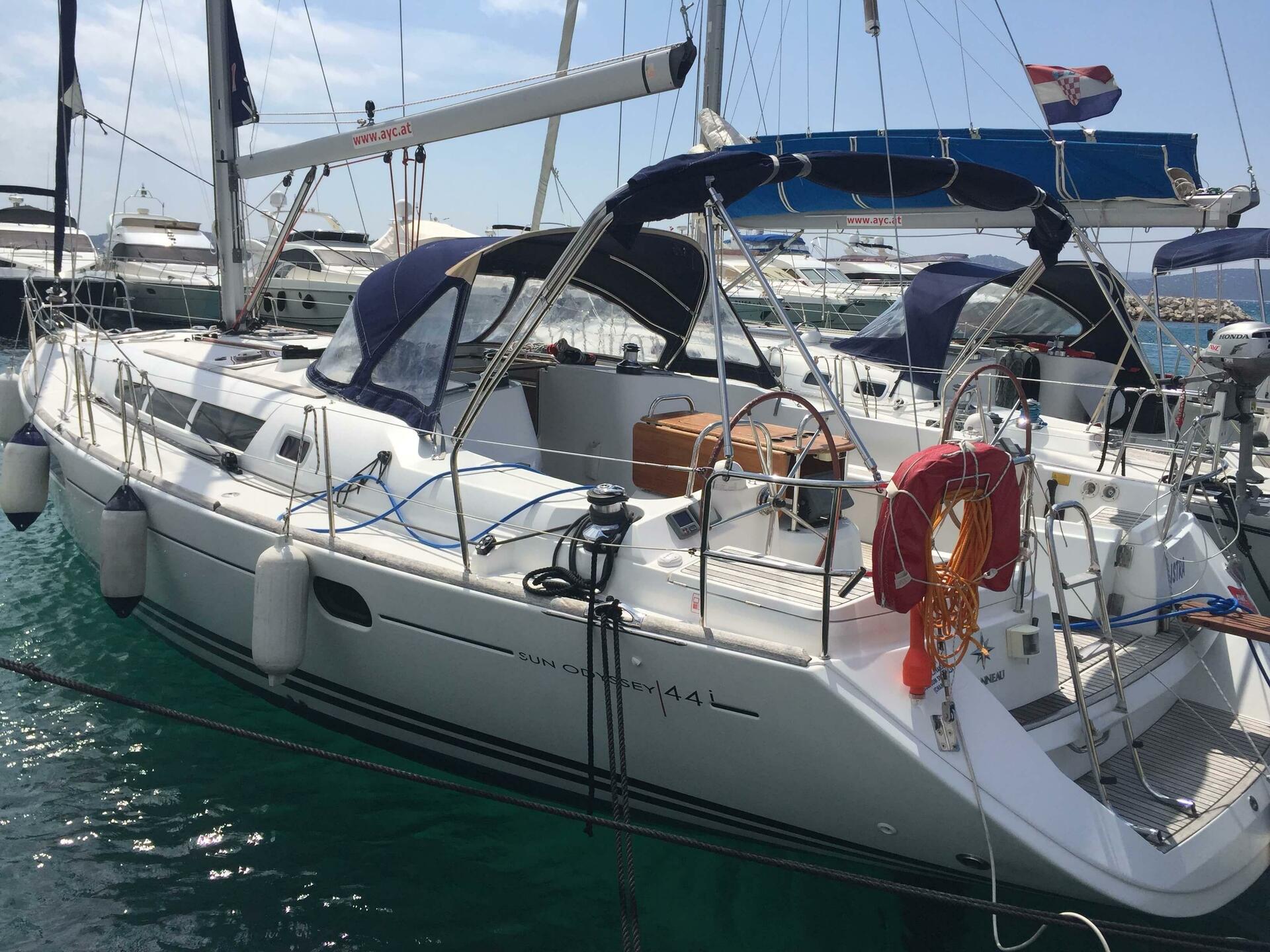 Sun Odyssey 44i from Adria Yacht Center in Murter