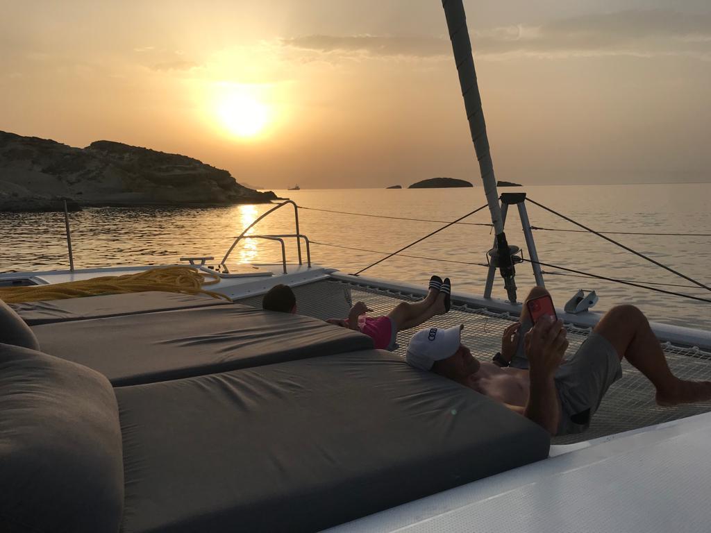 Fountaine Pajot Isla 40 van Sail the Cyclades in Paros