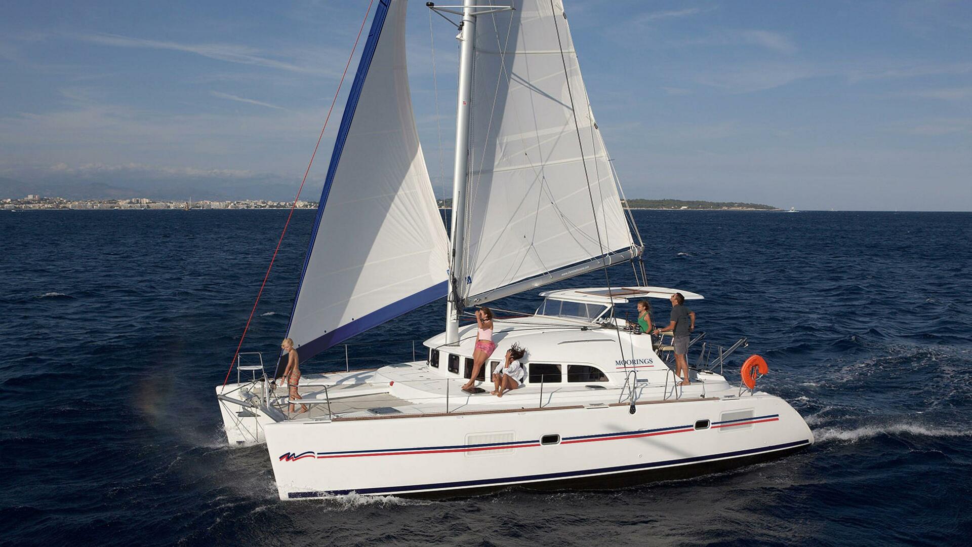 Lagoon 380 S2 von Poe Charter in Fa’anui