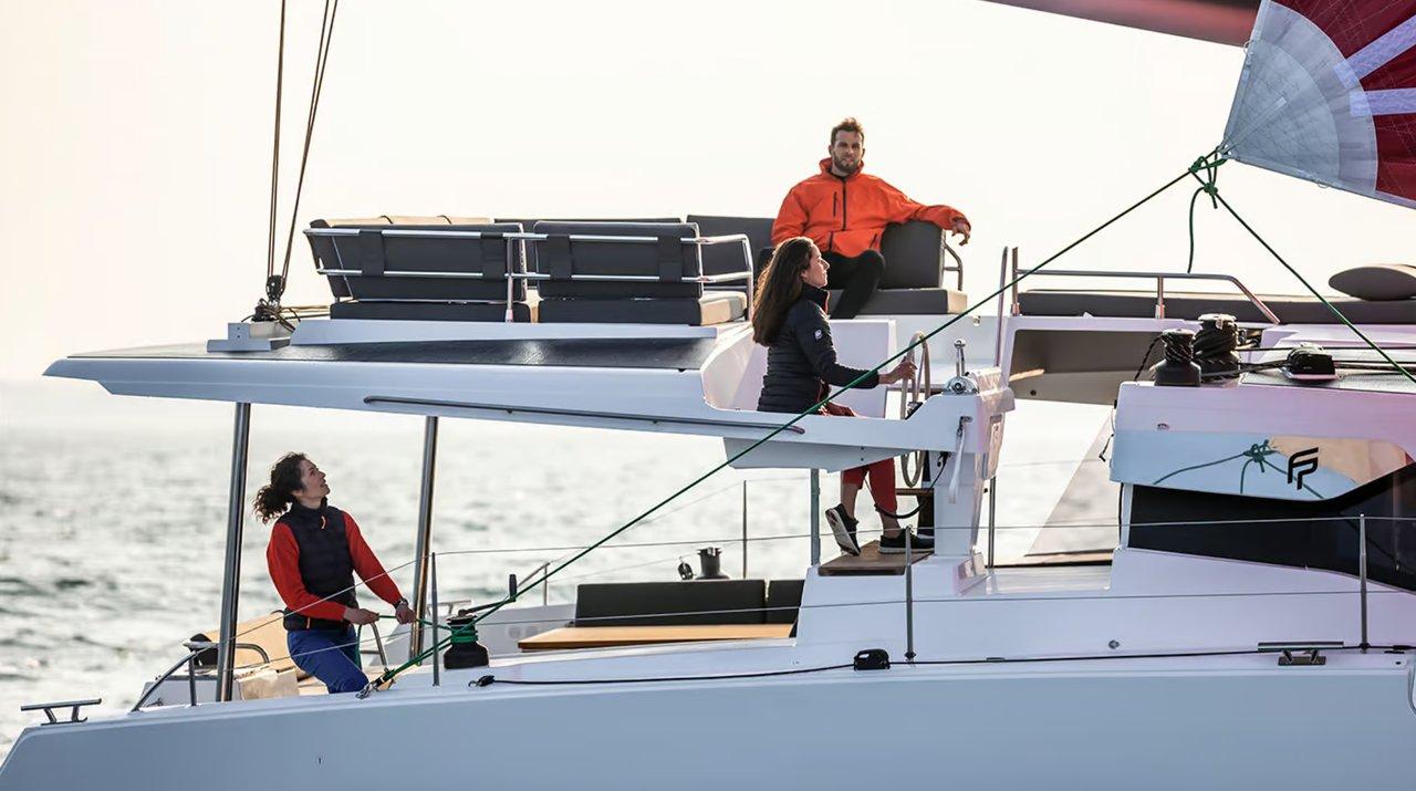 Fountaine Pajot Aura 51 from BVI Yacht Charters in Tortola