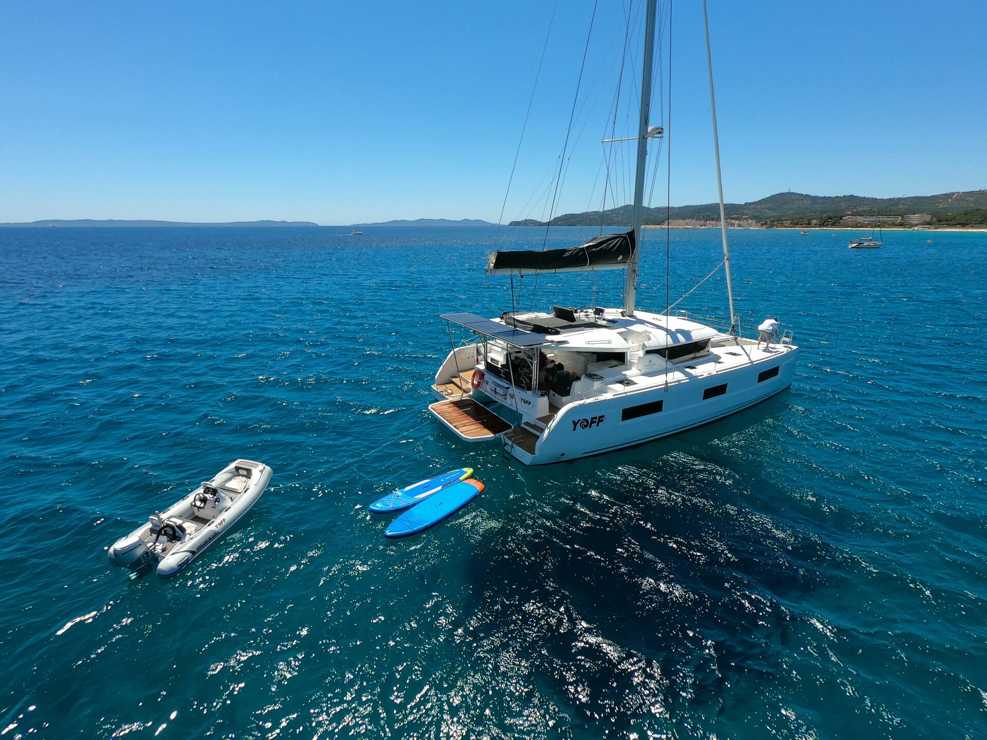 Lagoon 46 av Windward Islands Yachting & Travel i Ajaccio