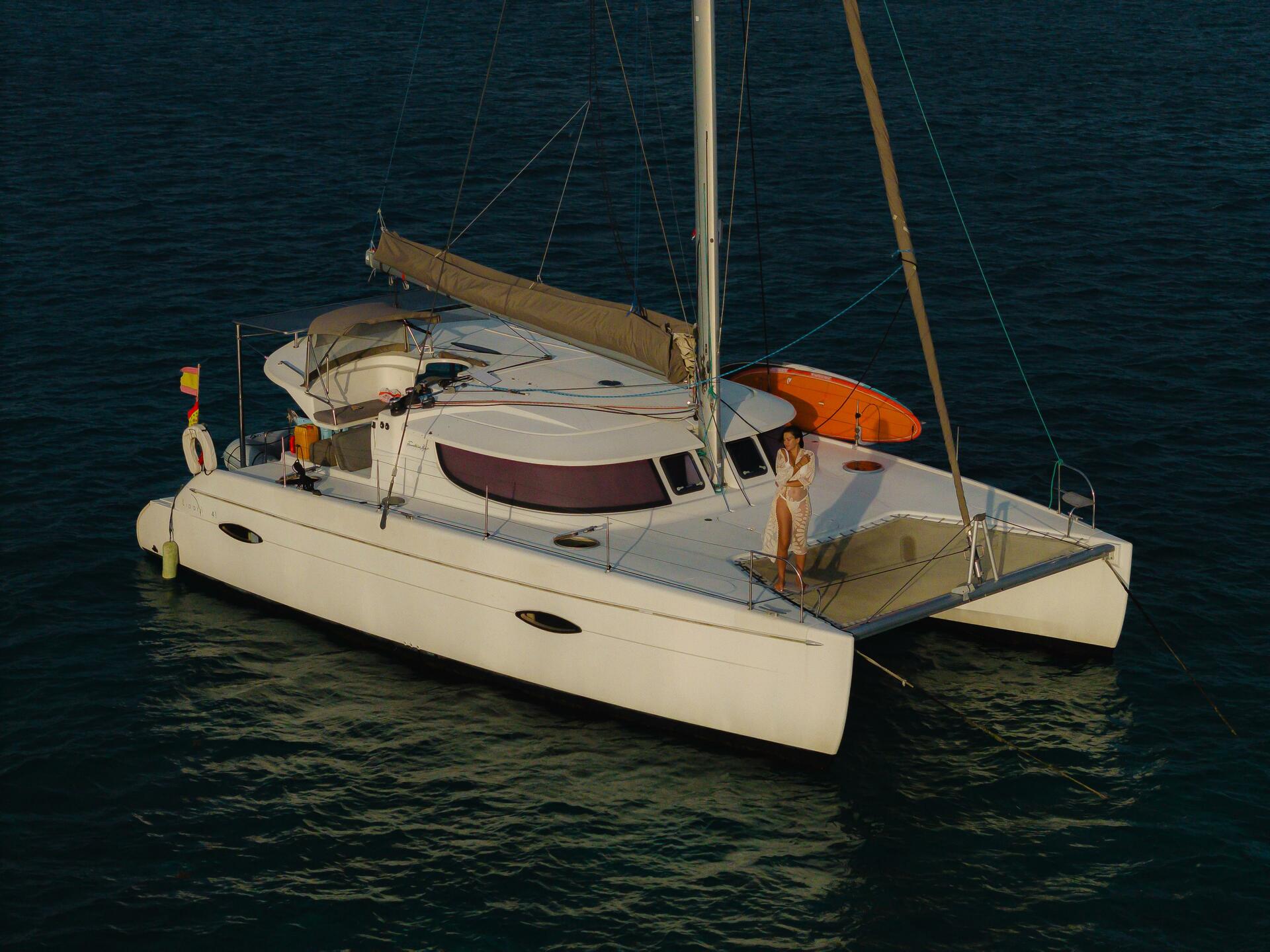 Lipari 41 Evolution from San Blas Catamarans in San Blas
