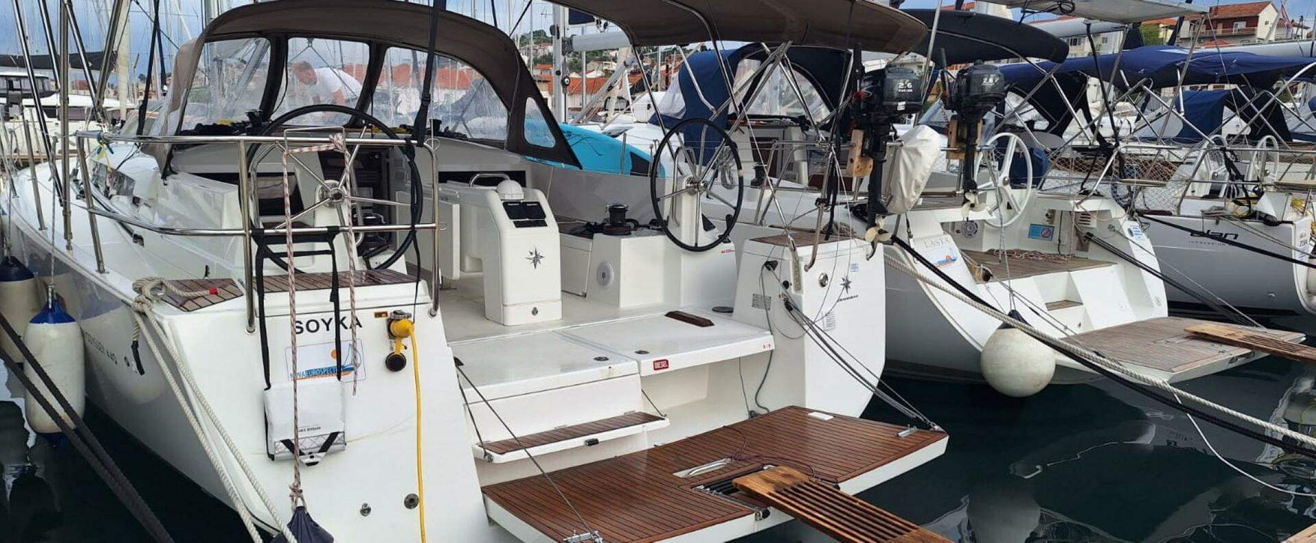 Sun Odyssey 440 af Nova Eurospectra i Trogir