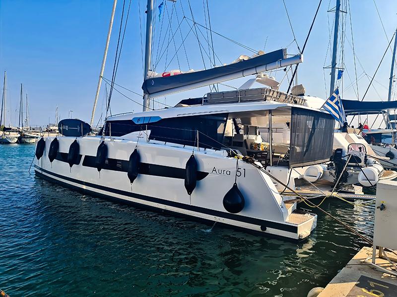Fountaine Pajot Aura 51 from Fyly Yachting in Athens