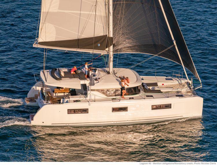 Lagoon 46 de MadMax Franchising Nautico en Capo d’Orlando